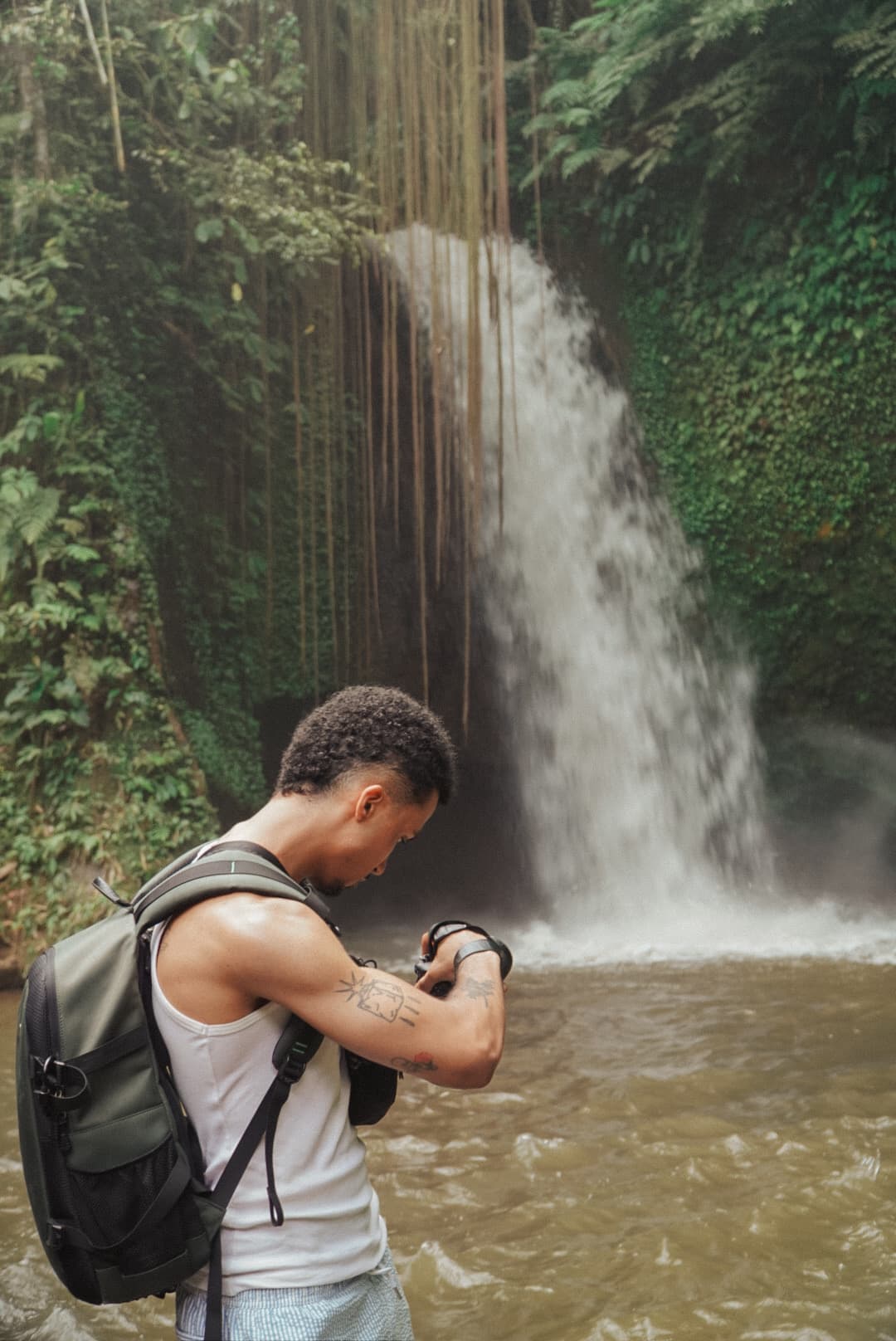 Photographer at work